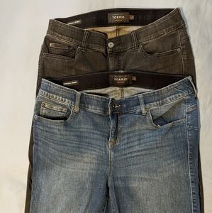 Torrid Bombshell Skinny Jeans 16 T